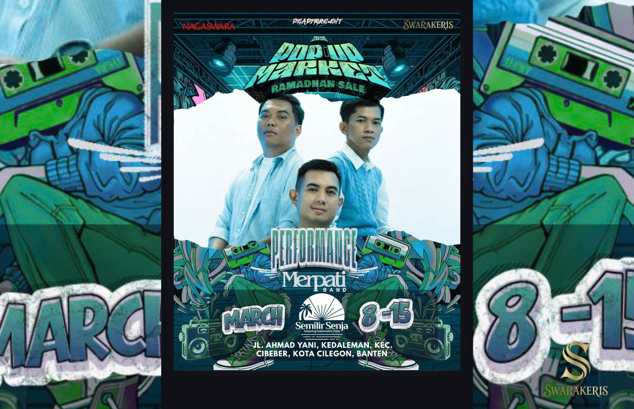 Swarakeris & Deadmore Entertainment Kolaborasi Hadirkan Merpati Band di Ramadhan bulan maret untuk seluruh Generasi masyarakat