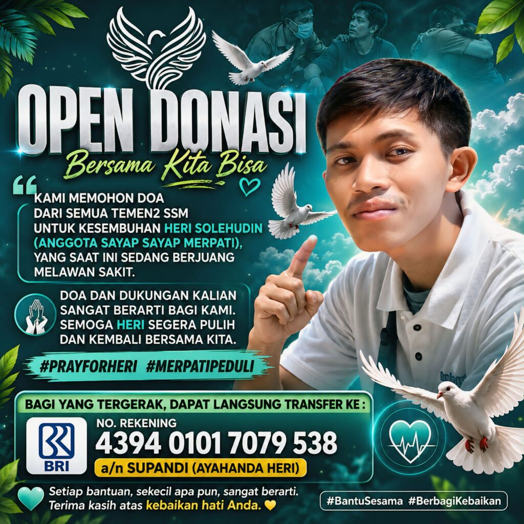 MERPATI PEDULI: SSM Buka Donasi untuk Heri Solehudin yang Tengah Berjuang Melawan Sakit